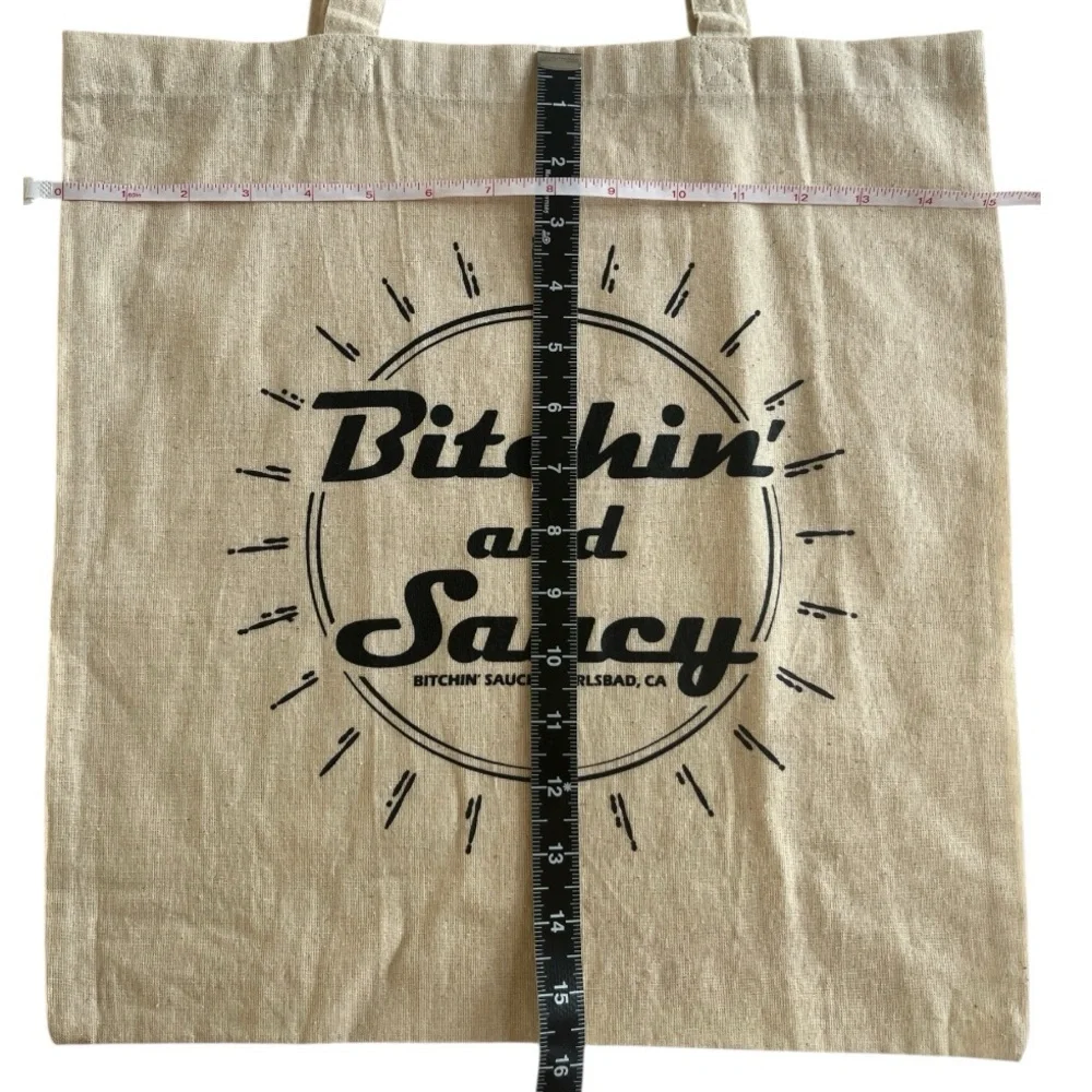 Bitchin’ and Saucy Canvas Tote Bag